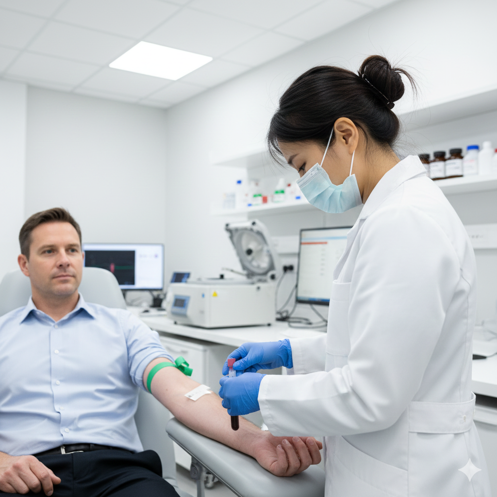 Laboratorio clínico moderno